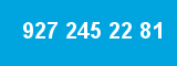 927 245 22 81